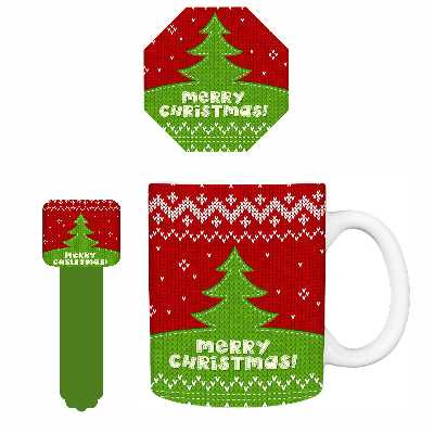 ماگ کد 102 به همراه زیر لیوانی و بوک مارک