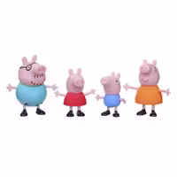 فیگور پپا پیگ Peppa Pig مجموعه 4 عددی