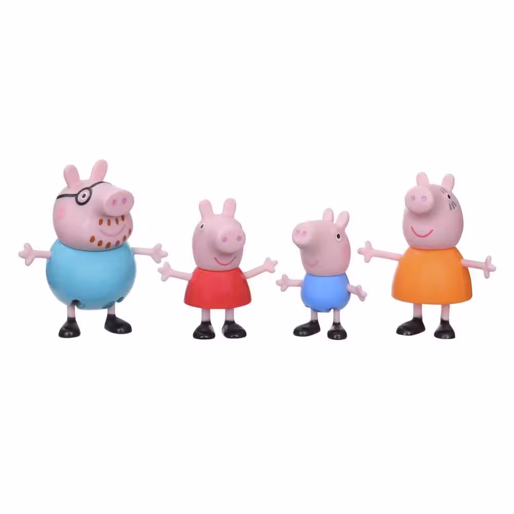 فیگور پپا پیگ Peppa Pig مجموعه 4 عددی