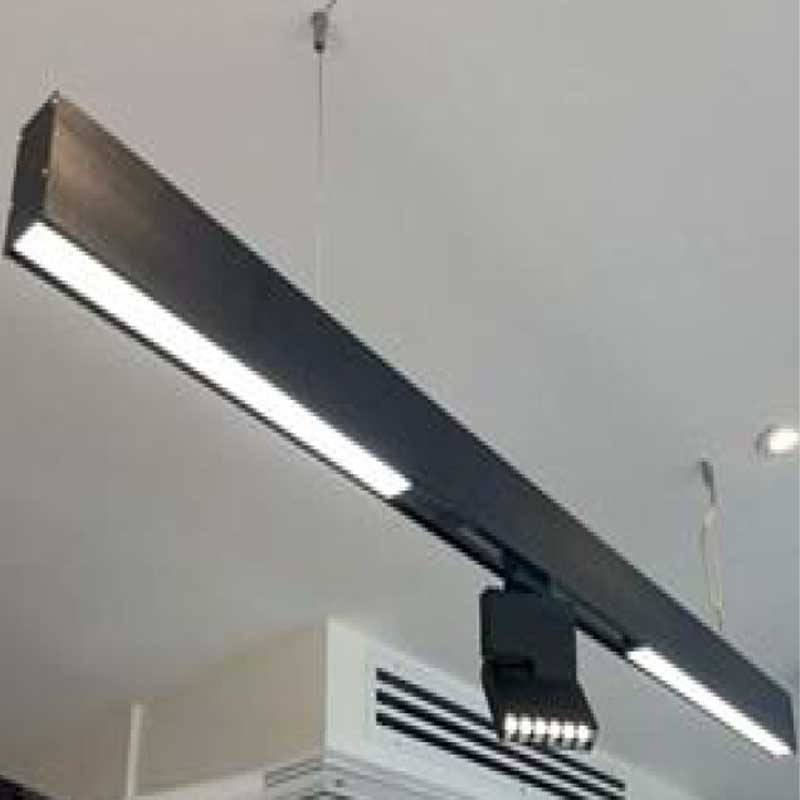 چراغ خطی آویز ترکیبی (لاین نوری) 1.5 متری