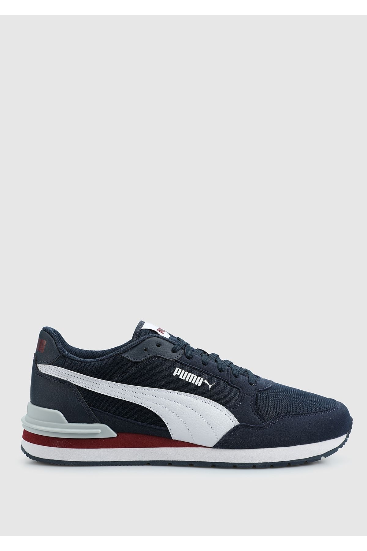 اسنیکر سفید مردانه و زنانه ST V4 MESH CLUB NAVY TEAM RED GRAY Puma