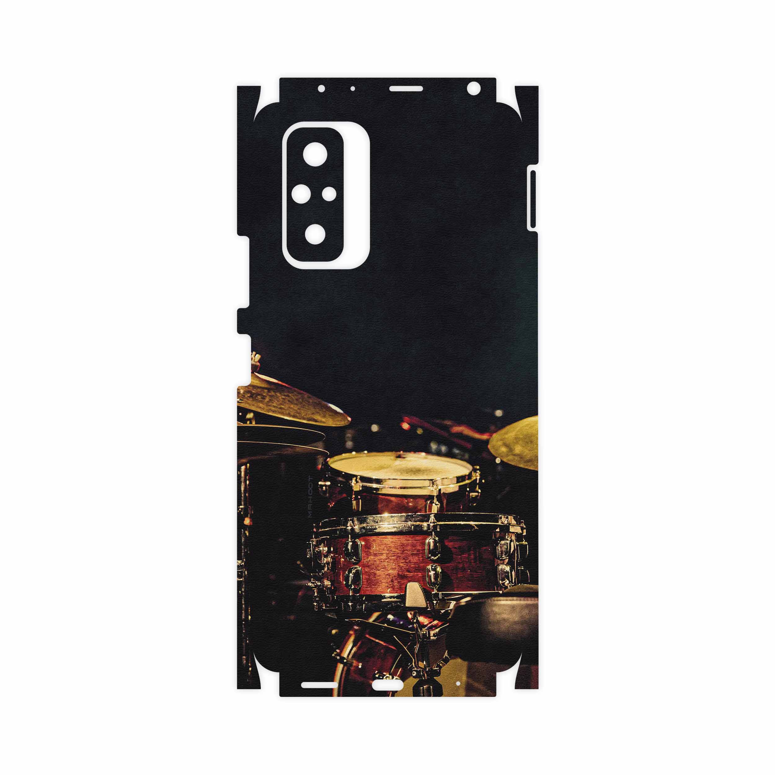 برچسب پوششی ماهوت مدل Drum-Kit-FullSkin مناسب برای گوشی موبایل شیائومی Redmi Note 10 Pro Max