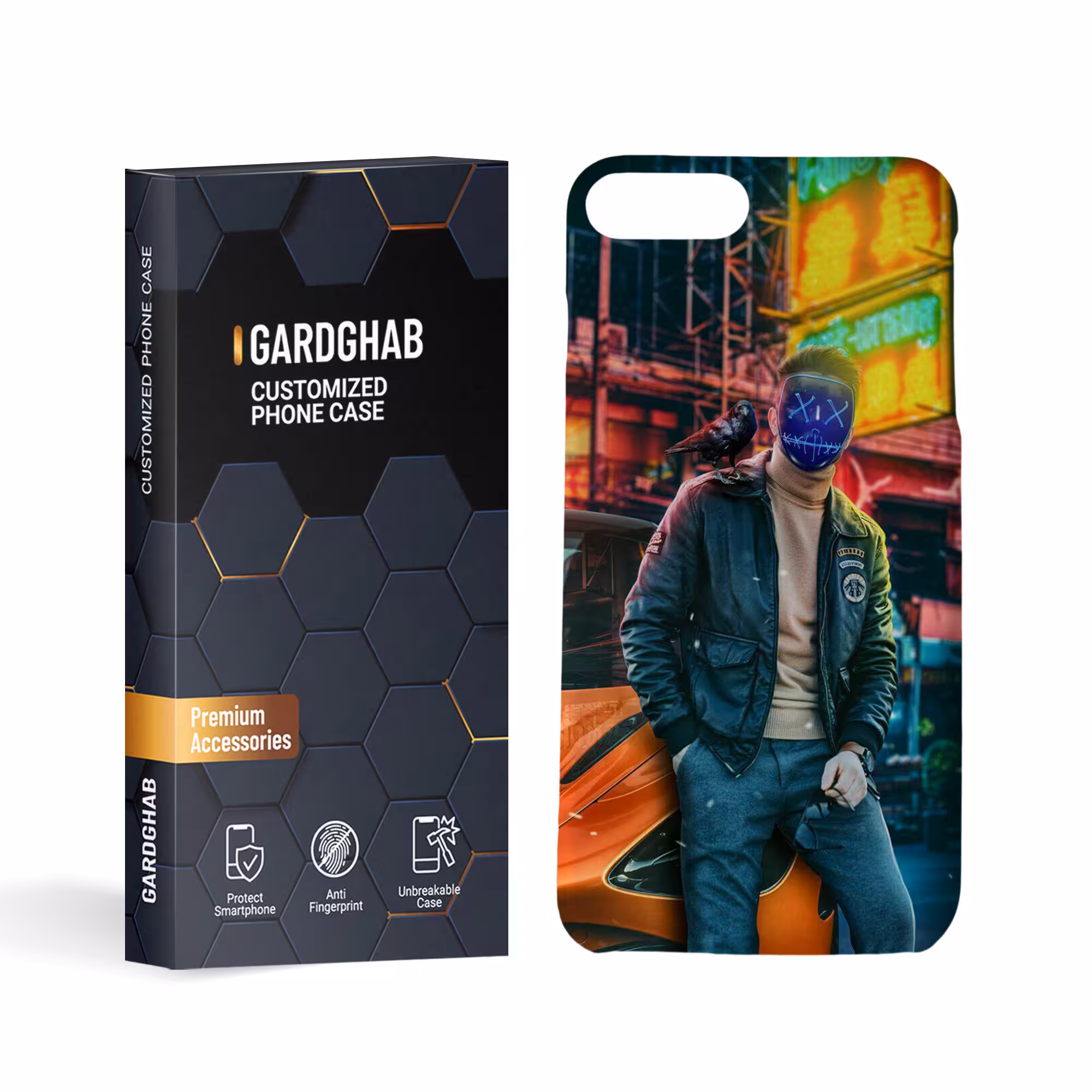 کاور گارد قاب مدل پسرانه مناسب برای گوشی موبایل اپل iPhone 7plus / 8plus