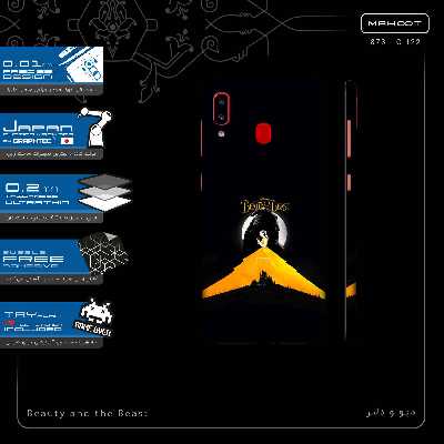 برچسب پوششی ماهوت مدل Beauty and the Beast-FullSkin مناسب برای گوشی موبایل سامسونگ Galaxy A20