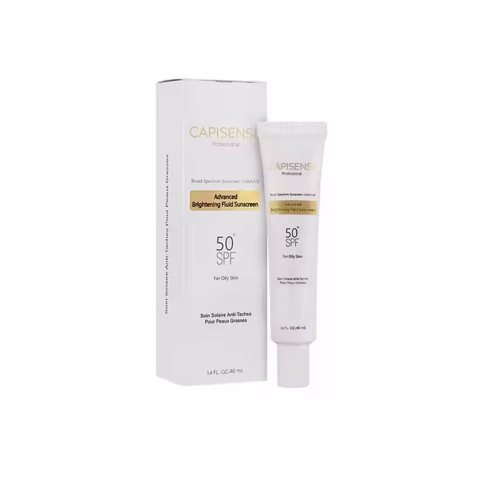 فلویید ضد آفتاب و روشن کننده پوست چرب spf 50 کپیسنس