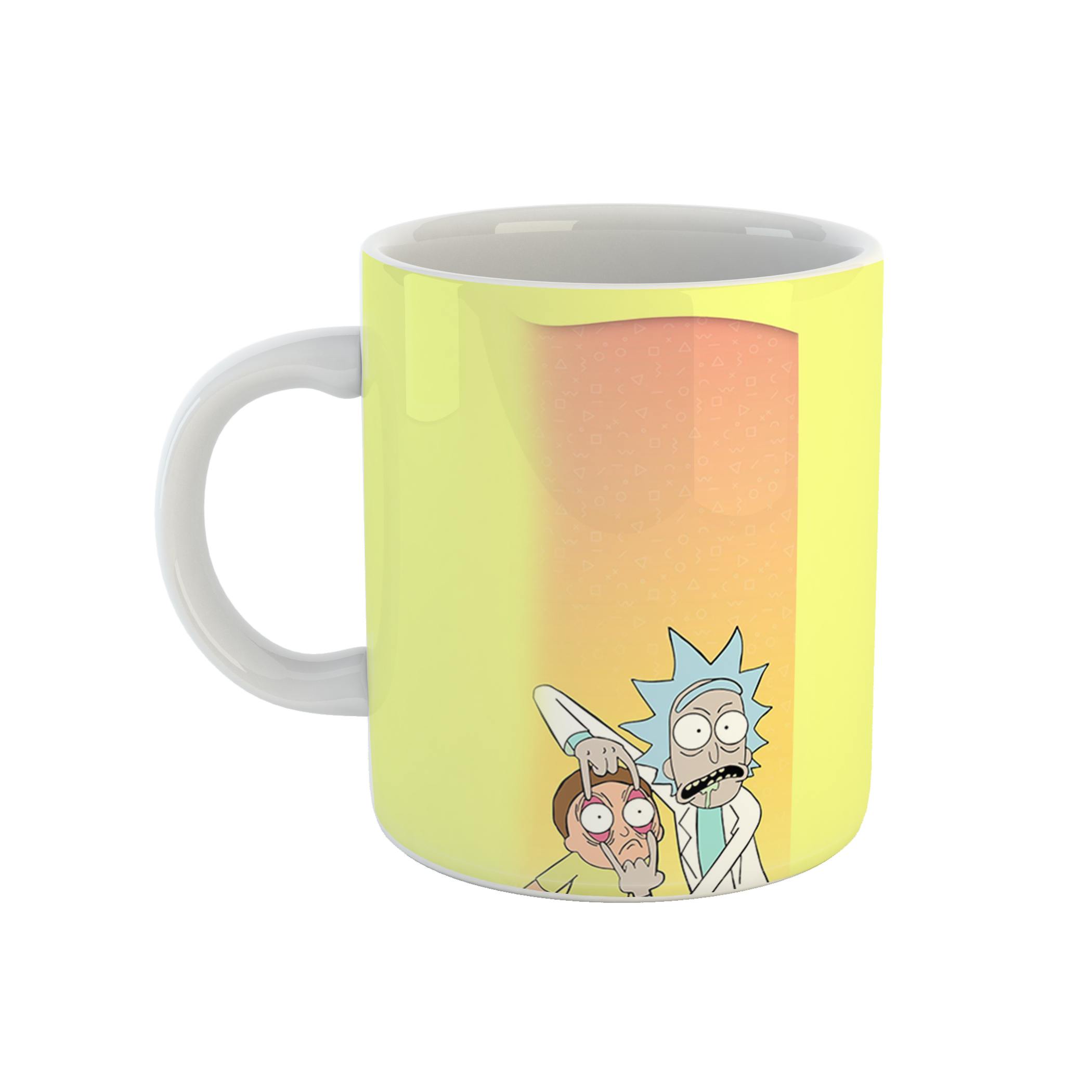 ماگ طرح rick and morty