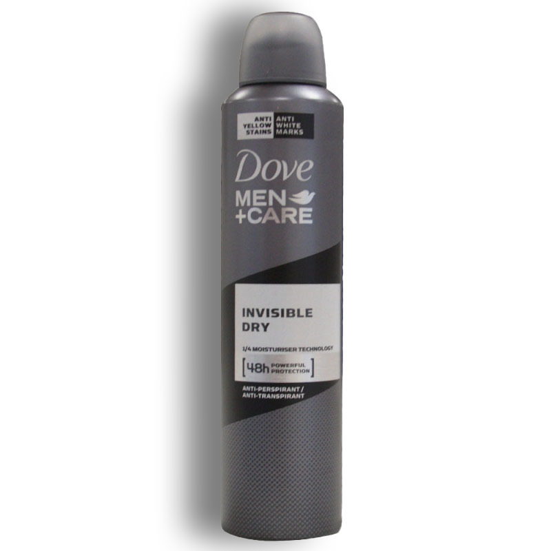 داو اسپری ضد تعریق مردانه 250 میل DOVE مدل INVISIBLE DRY