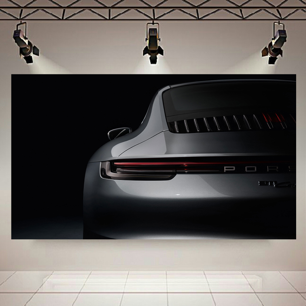 تابلو شاسی طرح ماشین مدل پورشه 911 کد AR1980