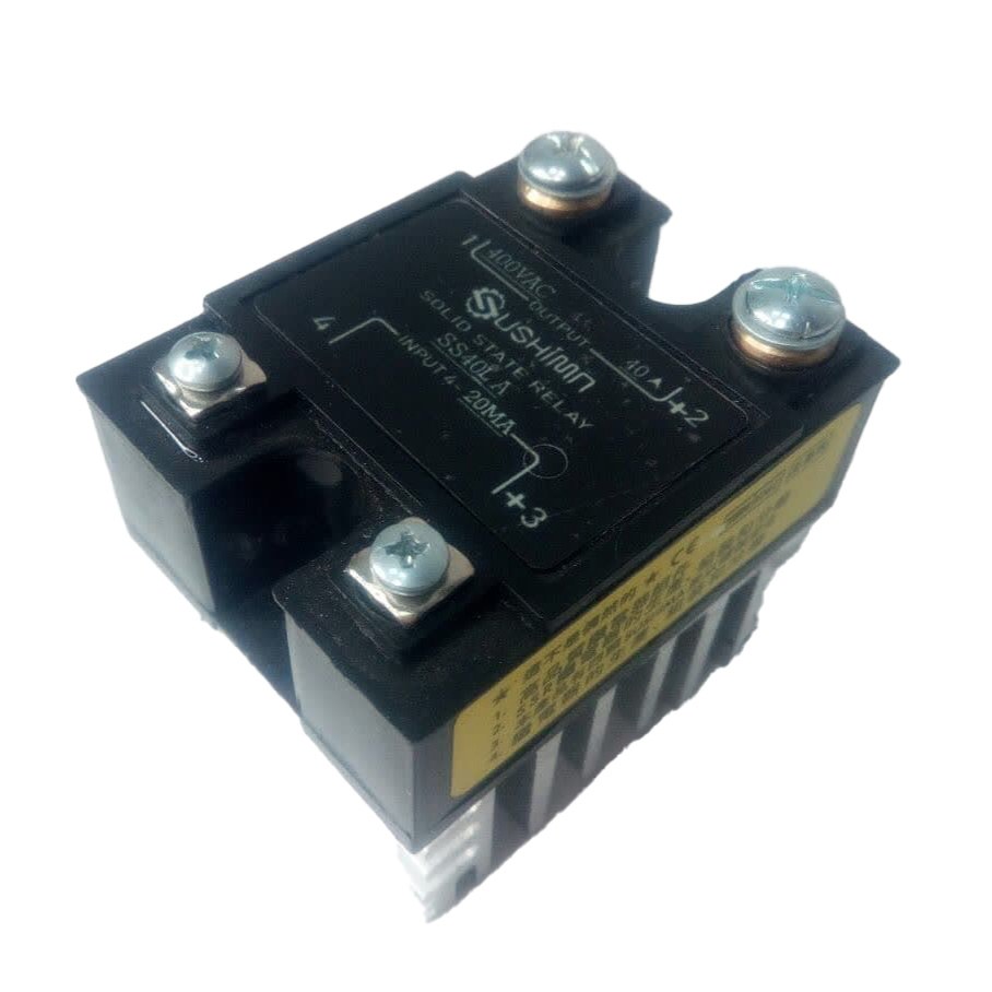 رله 40 امپر  انالوگ 4-20 میلی امپر سوشیما هیت سینگ سر خود مدل SSR LA