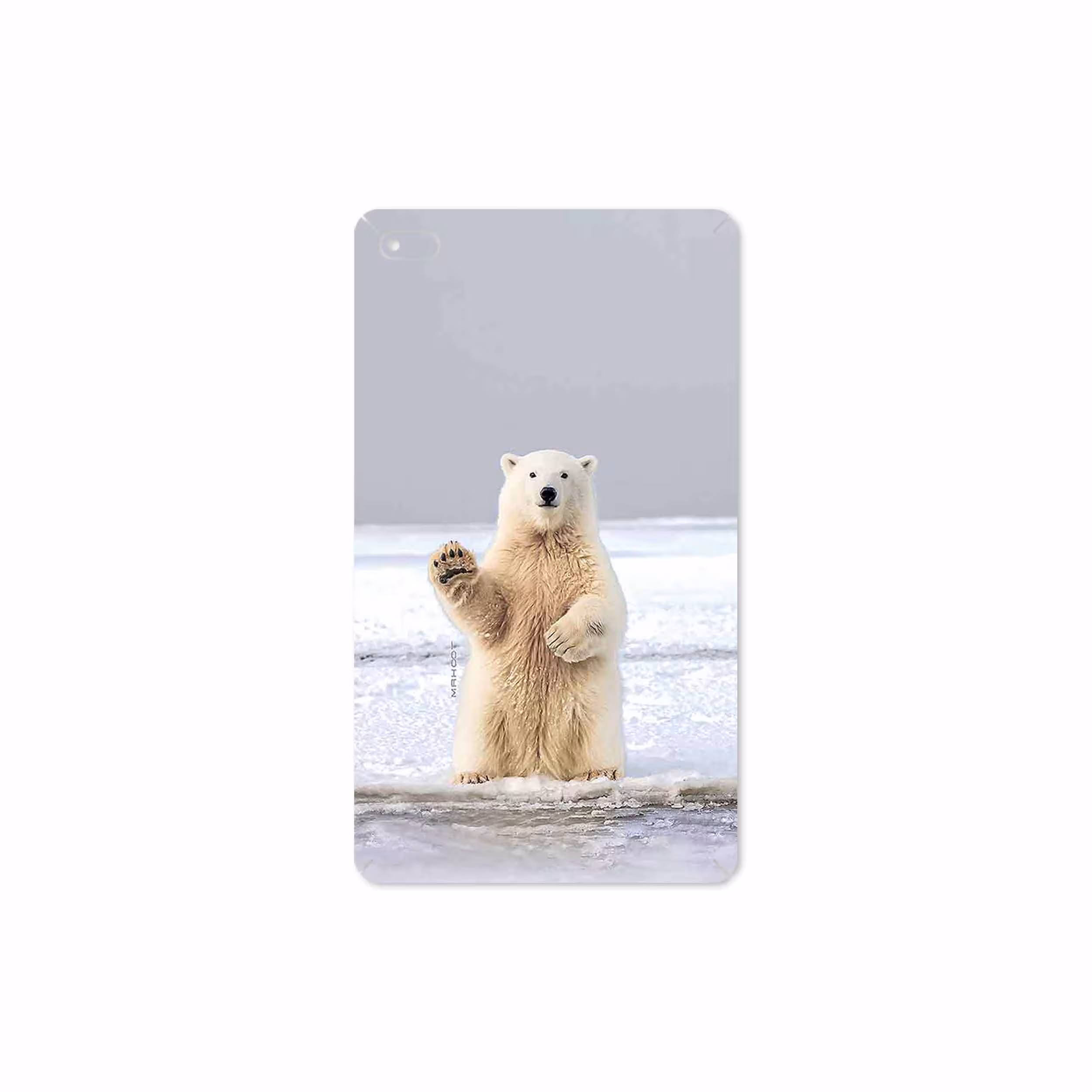 برچسب پوششی ماهوت مدل Polar bear مناسب برای تبلت لنوو E7
