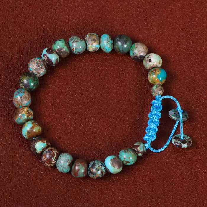 دستبند فیروزه اسپرت کد 26951 - جواهری مشاهیر