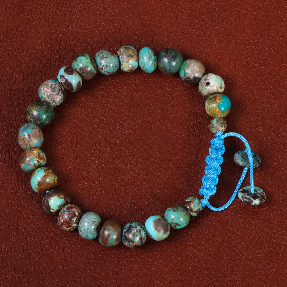 دستبند فیروزه اسپرت کد 26951 - جواهری مشاهیر