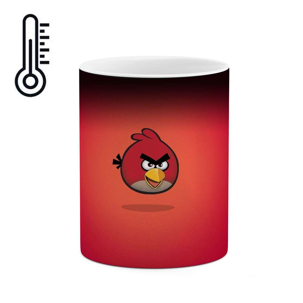 ماگ حرارتی طرح انیمیشن و بازی Angry birds  مدل mgph15117