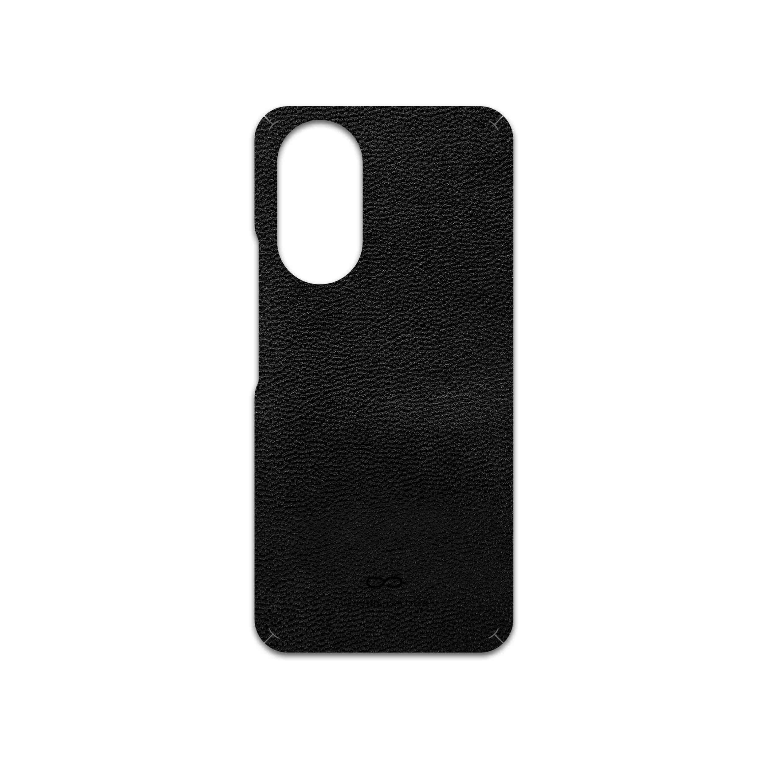 برچسب پوششی ماهوت مدل Black-Leather مناسب برای گوشی موبایل آنر X7