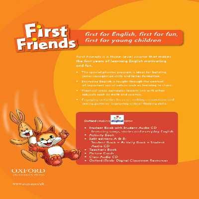 کتاب American English First Friends 3 اثر Susan Lannuzzi انتشارات Oxford