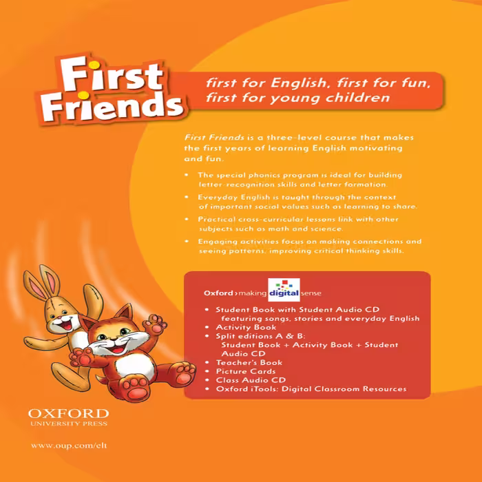 کتاب American English First Friends 3 اثر Susan Lannuzzi انتشارات Oxford