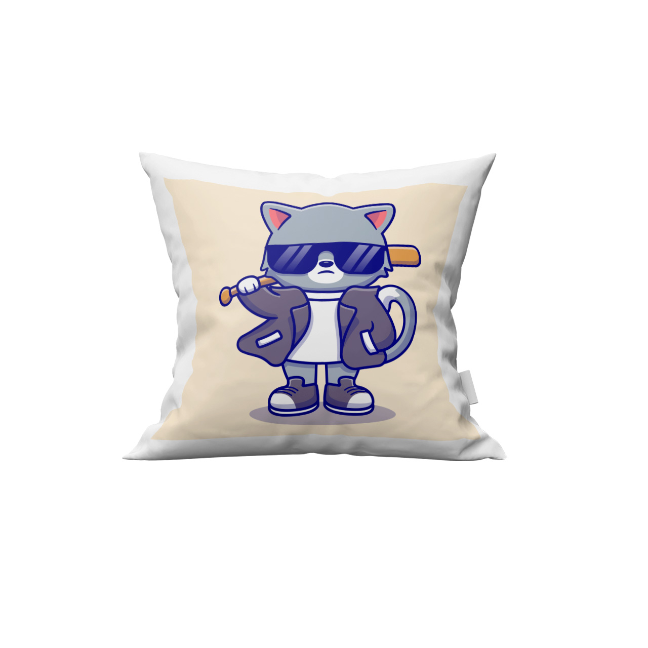 کاور کوسن طرح گربه مدل K643