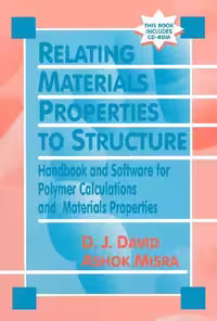 خرید و دانلود نسخه کامل کتاب Relating Materials Properties to Structure with Matprop Software