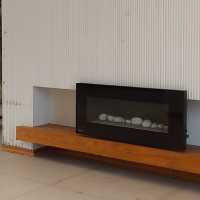 شومینه گازی دیواری بیستون سایز 120 در 55(ارسال با باربری و پس کرایه)