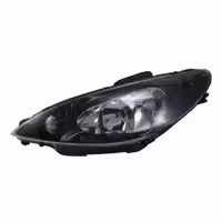 چراغ جلو پژو 206 بدون موتور دودی راست - مدرن