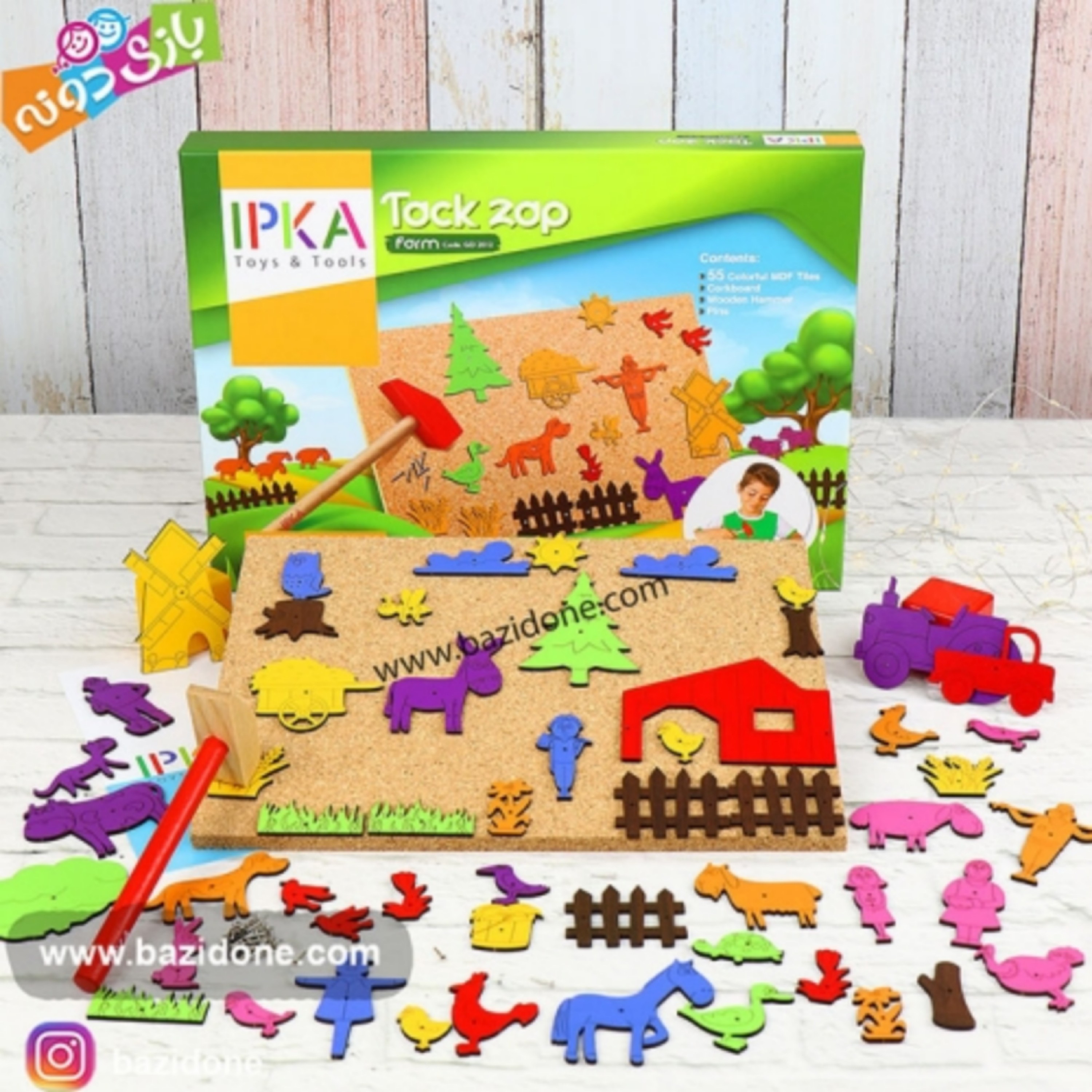 بازی فکری میخ و چکش مزرعه