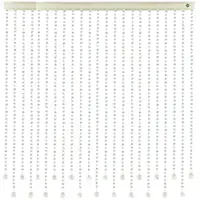 پرده آریا کریستال مدل کوتاه و بلند سایز 120x220 سانتی متر