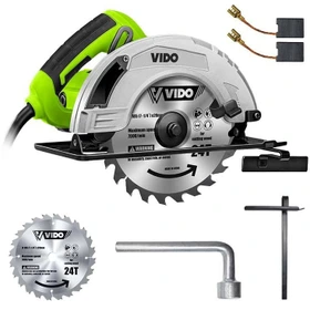 اره گرد بر دیسکی 185 ویدو کد WD 011230185 گارانتی طلایی 20 ماه گارانتی شرکتی