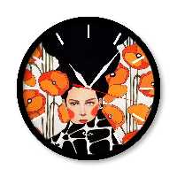 ساعت دیواری راویتا مدل دخترانه 1263