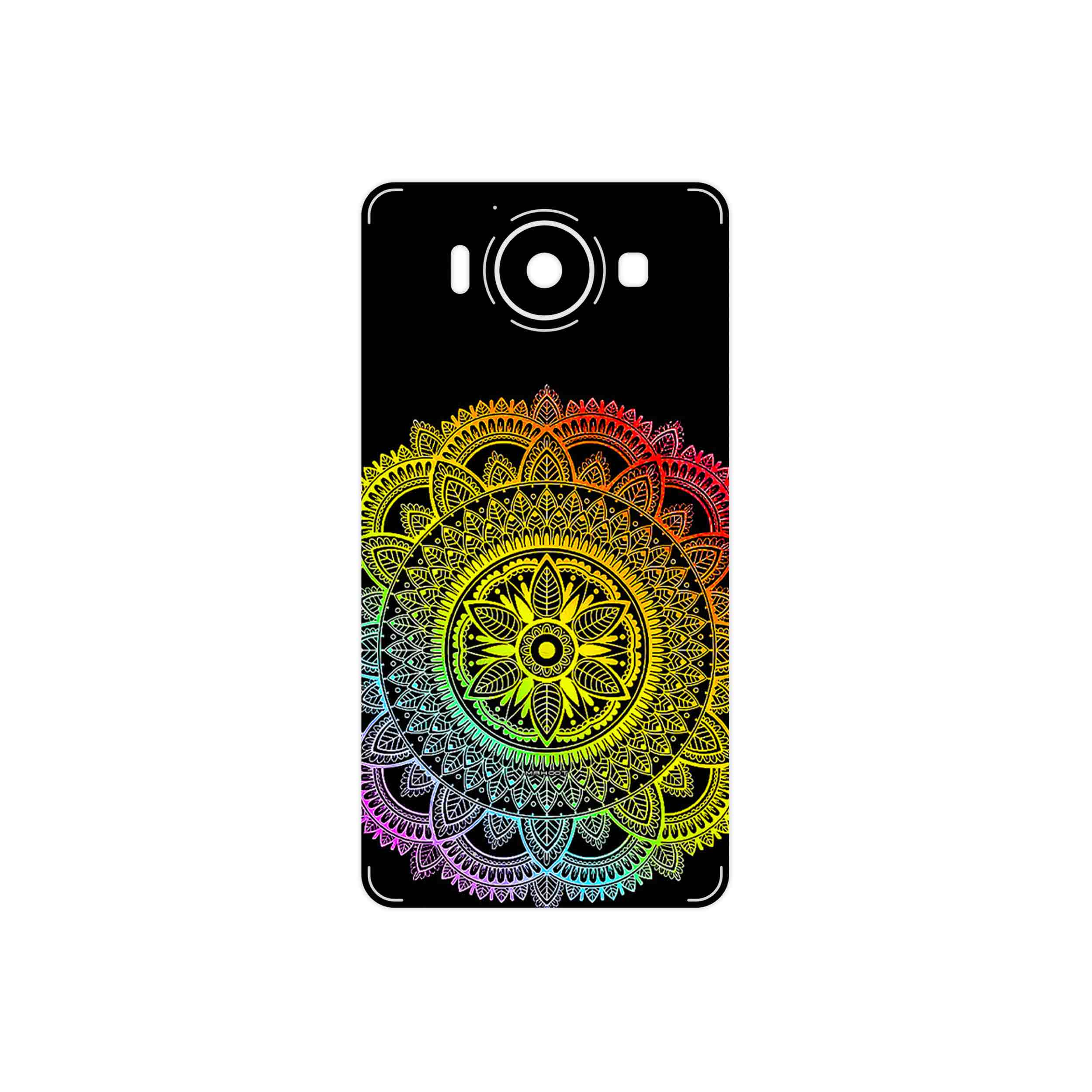 برچسب پوششی ماهوت مدل Mandala Design 4 مناسب برای گوشی موبایل مایکروسافت Lumia 950