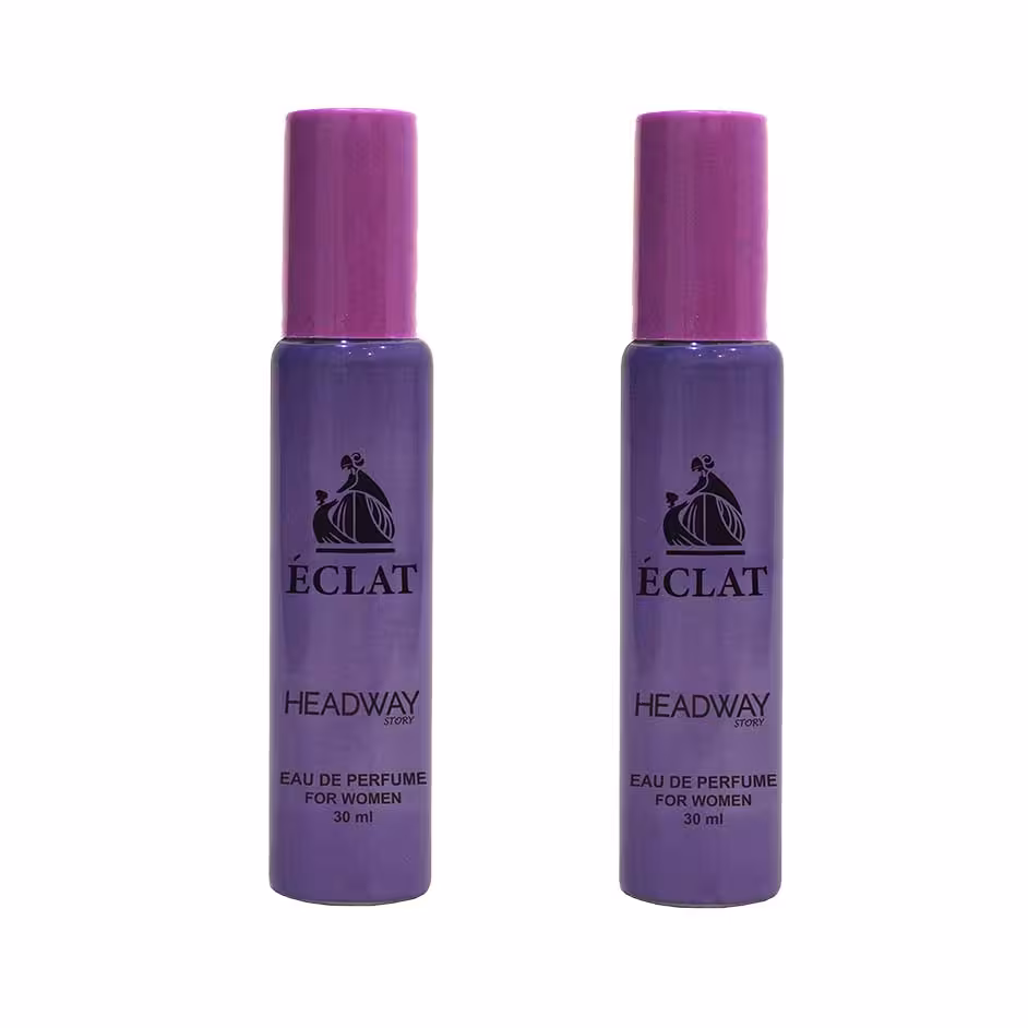 عطر جیبی زنانه هدوی استوری مدل لانوین اکلت حجم 30 میلی لیتر مجموعه 2 عددی