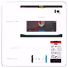 برچسب پوششی ماهوت مدل AC-Milan مناسب برای تبلت سامسونگ Galaxy Tab S2 9.7 2016 T813N