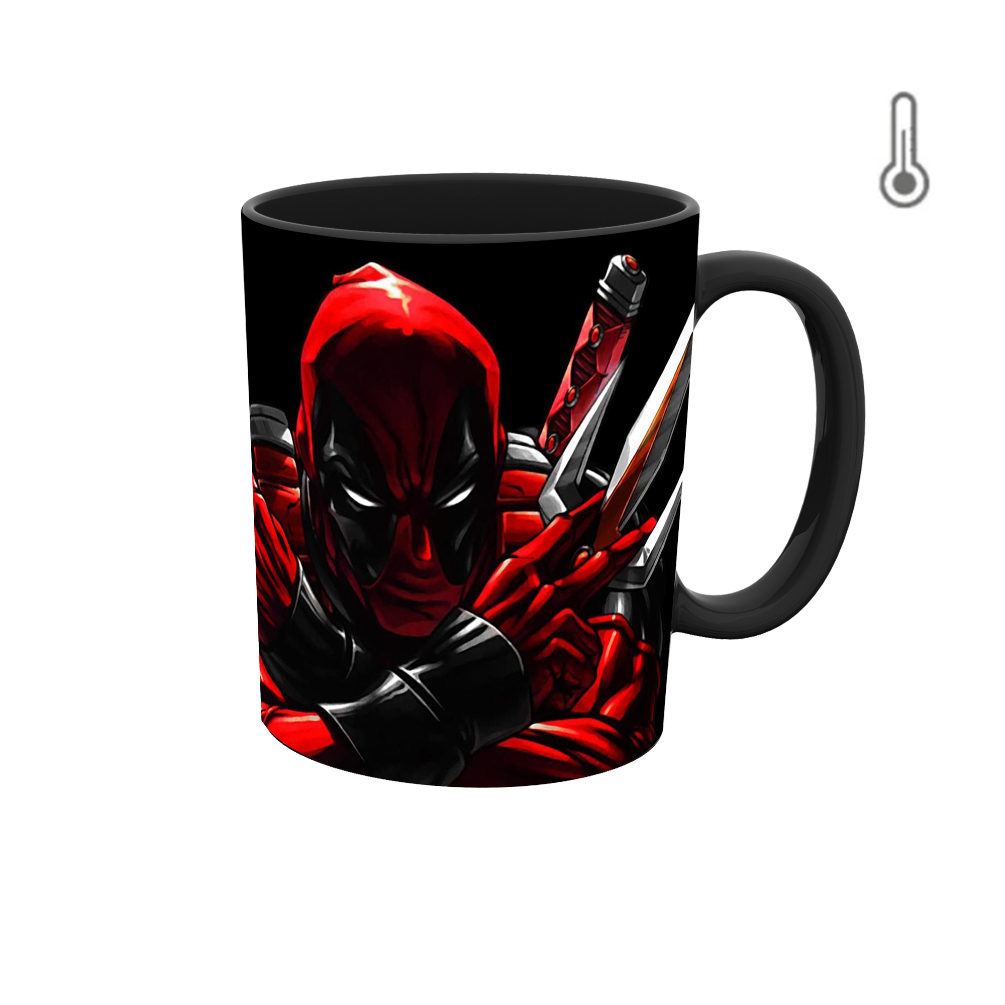 ماگ حرارتی طرح deadpool  کد 17
