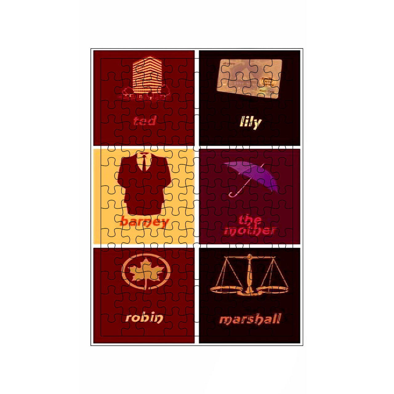 پازل 117 تکه مدل لوگو کد 911