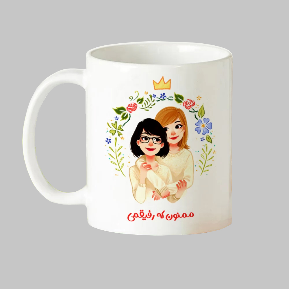 ماگ طرح دوستی