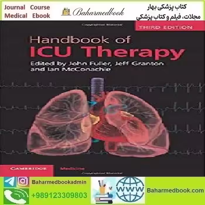 Handbook of Icu Therapy 2015 TRUE PDF price 1€ - کتاب پزشکی بهار