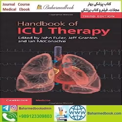 Handbook of Icu Therapy 2015 TRUE PDF price 1€ - کتاب پزشکی بهار