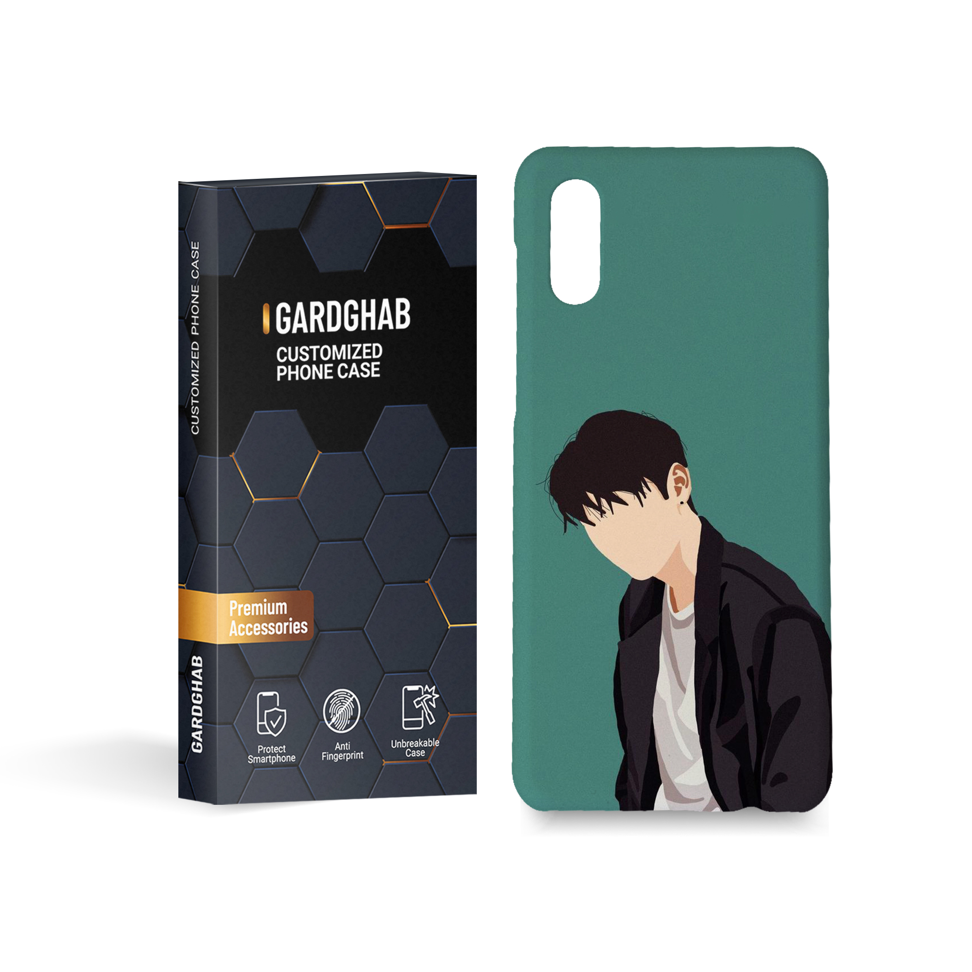 کاور گارد قاب مدل پسرانه مناسب برای گوشی موبایل سامسونگ Galaxy A02