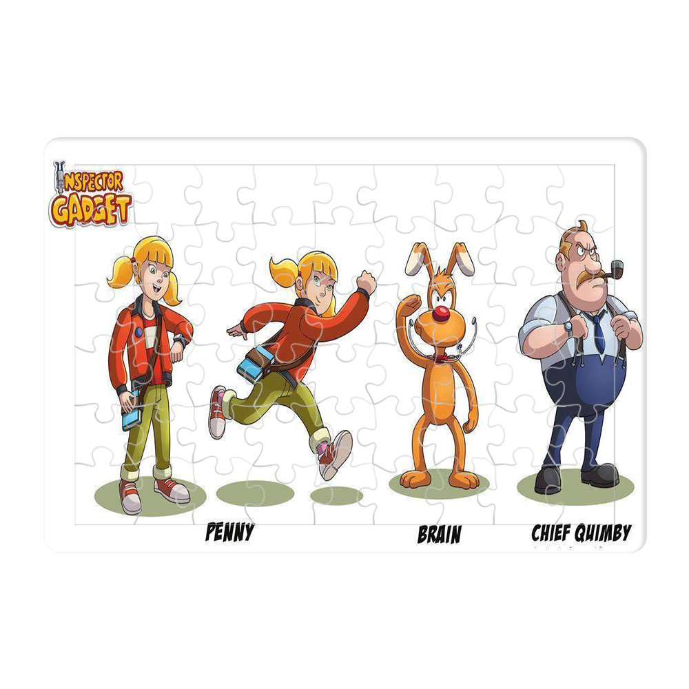 پازل 54 تکه طرح کارگاه گجت مدل P975