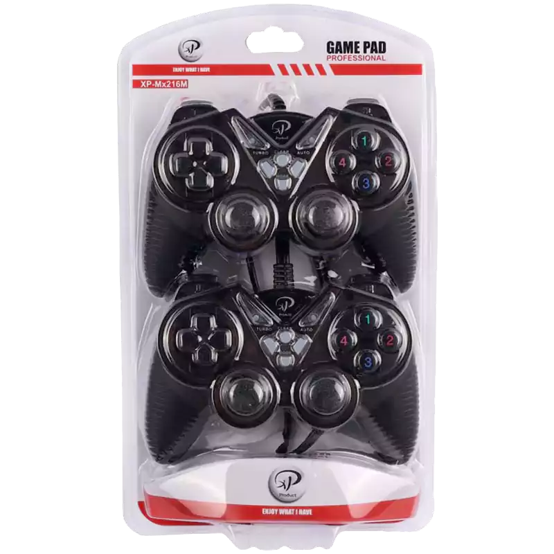 دسته بازی سیم دار XP مدل MX216 بسته 2 عددی