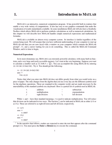 خرید و دانلود نسخه کامل کتاب Ordinary Differential Equations Using MATLAB, Third Edition