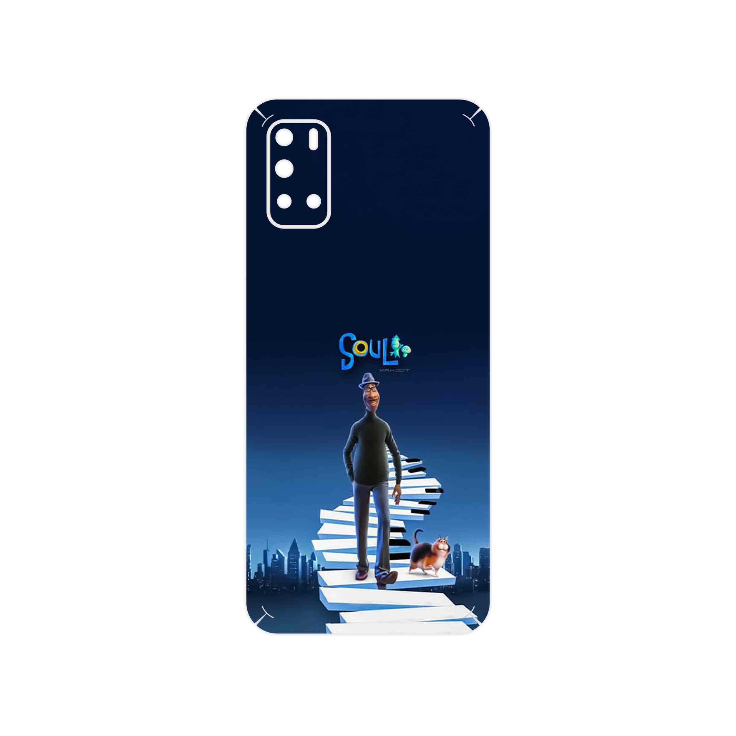 برچسب پوششی ماهوت مدل soul مناسب برای گوشی موبایل جی پلاس Z10