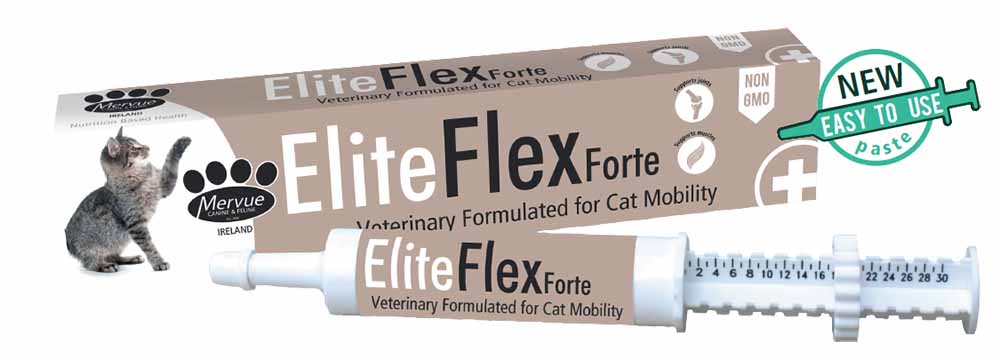 خمیر EliteFlex Forte به طور خاص برای گربه ها طراحی شده است 