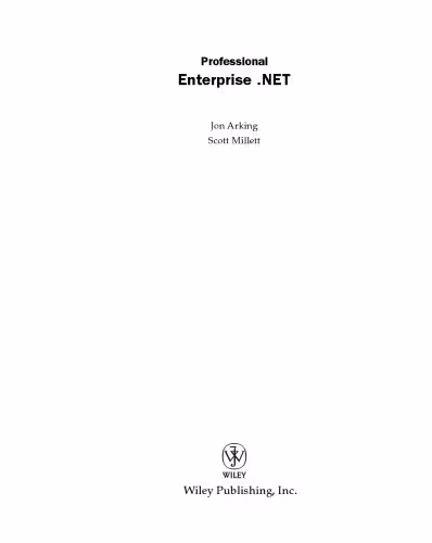 خرید و دانلود نسخه کامل کتاب Professional Enterprise .NET