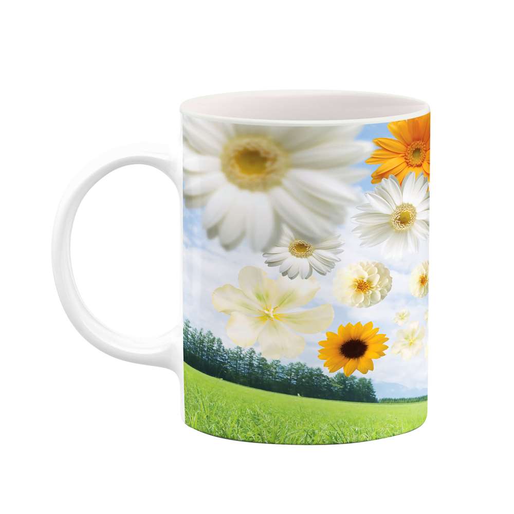 ماگ طرح گل مدل mgs05634