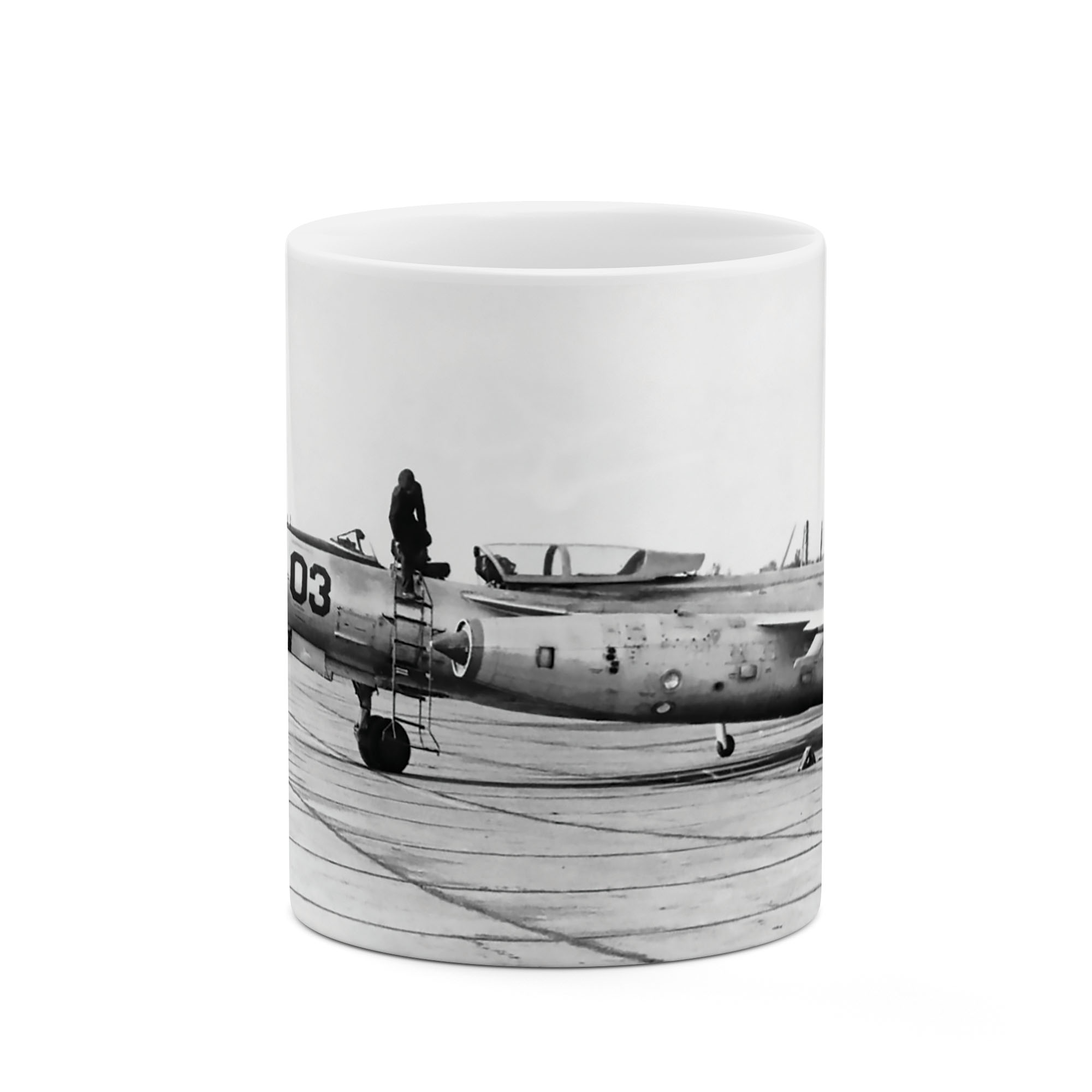 ماگ طرح هواپیمای جنگی مدل mug03626