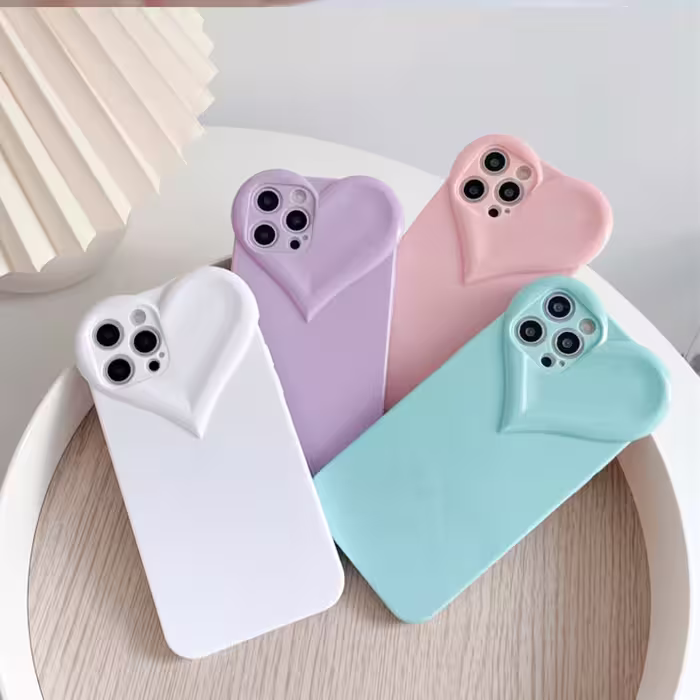کاور مدل قلبی کد 00648 مناسب برای گوشی موبایل اپل iphone 11