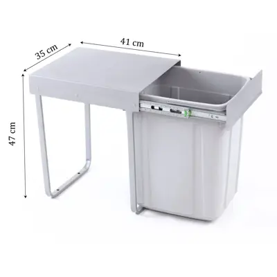 سطل زباله کابینتی آدلان مدل A811