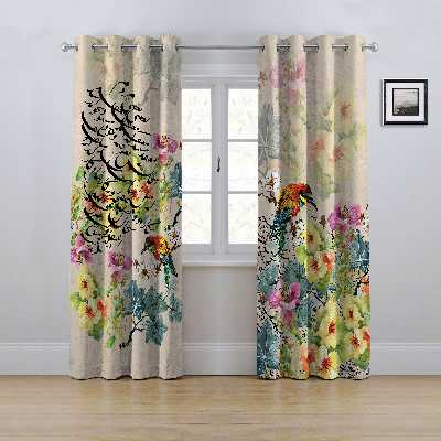 پرده مدل پانچی سایز 280x145 سانتی متر