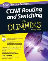 خرید و دانلود نسخه کامل کتاب 1001 CCNA Routing and Switching Practice Questions For Dummies