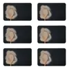 زیربشقابی طرح قاشق کد 8329 بسته 6 عددی